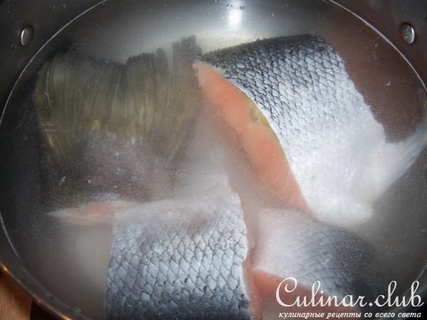 Солянка из семги с каперсами и оливками