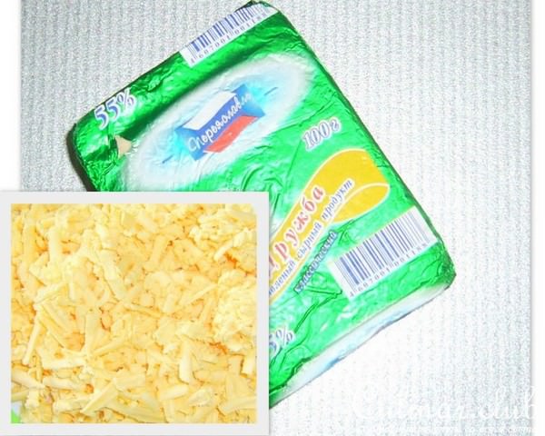 Суп сырный с овощами