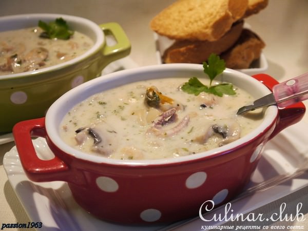 Касолет с дарами моря (Cassolette aux fruits de mer)