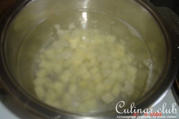 Рыбный суп с кукурузой