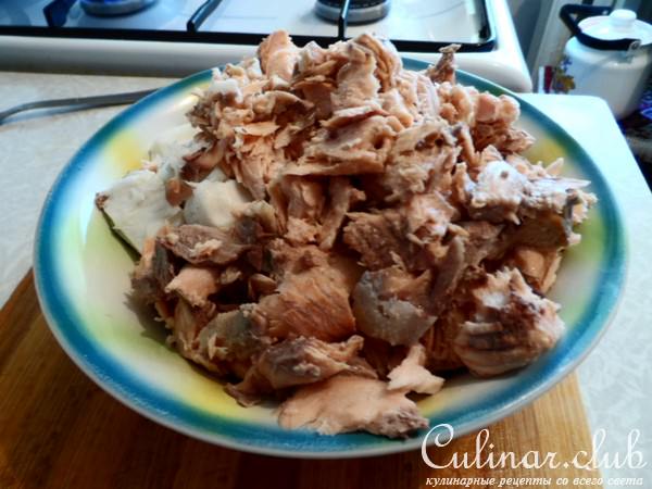 Лёгкий рыбный суп с овощами.