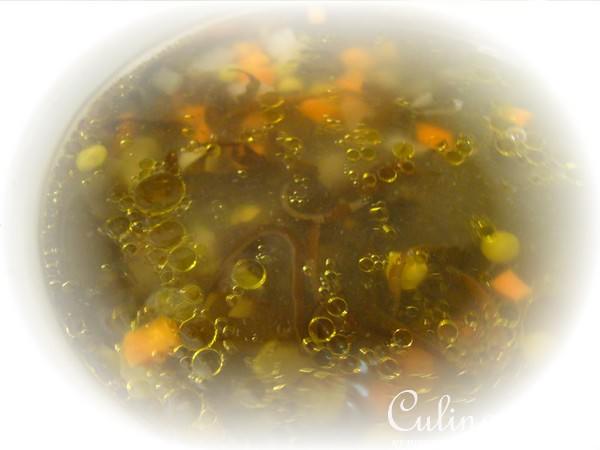 Супчик с морской капустой.