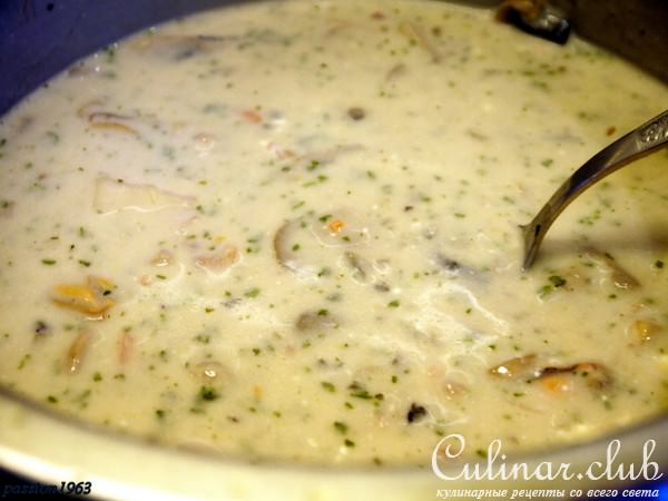 Касолет с дарами моря (Cassolette aux fruits de mer)