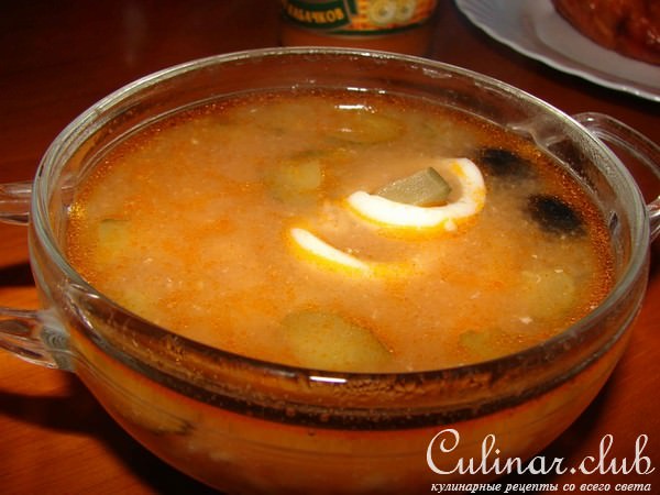 Солянка "Матросская"