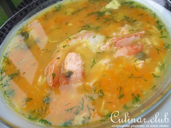 Суп из рыбы и морепродуктов -вариант !!!!