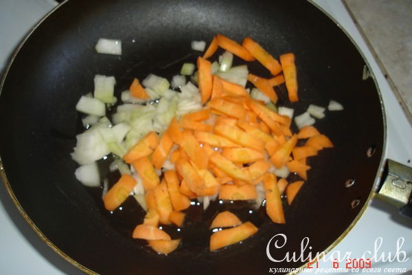 Рыбный суп с кукурузой