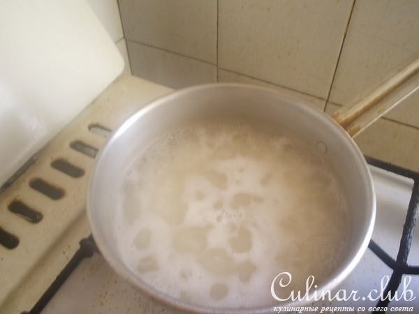 Суп с креветками и кальмарами