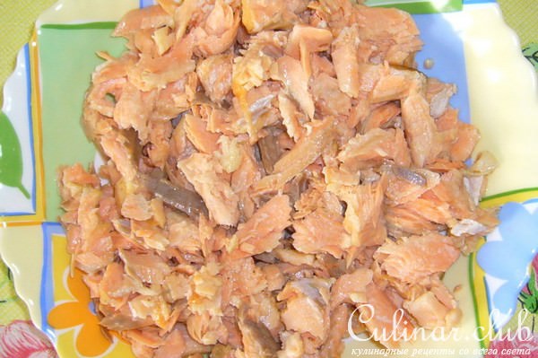 Суп рыбный густой с морской капустой и сыром