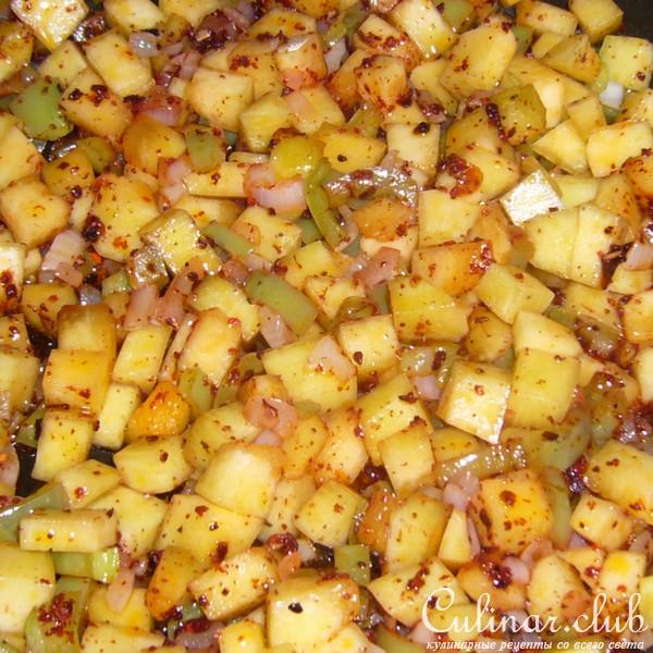 Рыбный суп с тыквой и кускусом