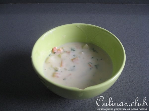 Чаудер (New England clam chowder)