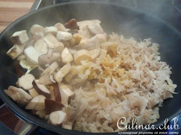 Грибной супчик с лесными грибочками