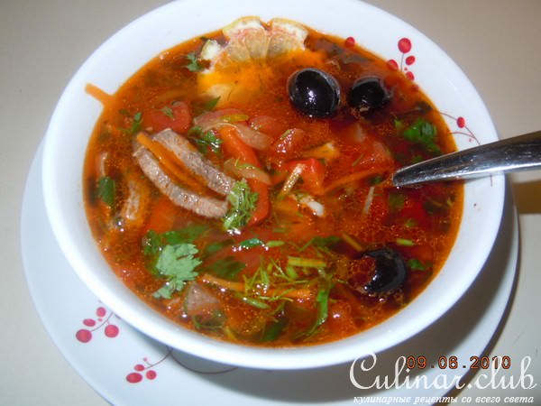 Солянка мясная сборная ДОНСКАЯ (мой вариант)