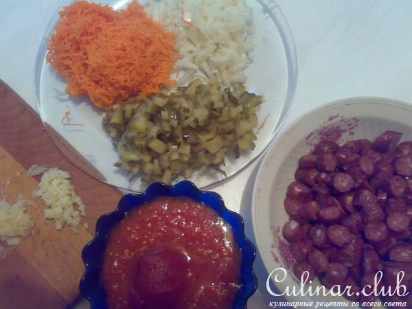 Мясная солянка /вариант/