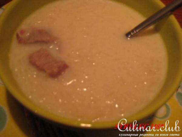 Суп рисовый с сыром ПО-ФРИУЛЬСКИ.
