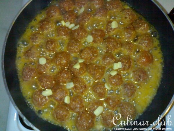 острый супчик с фрикадельками