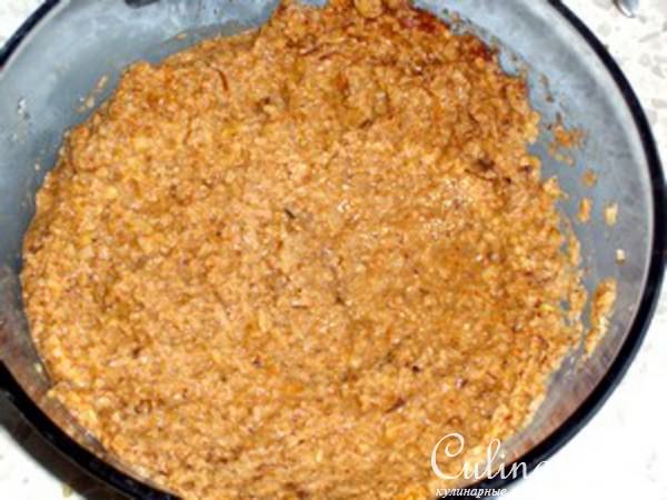 Суп с чечевицей и орехами
