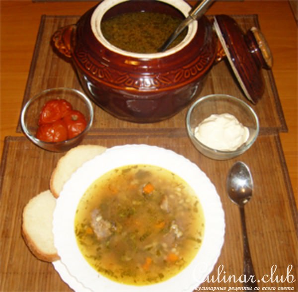 Рассольник по польски