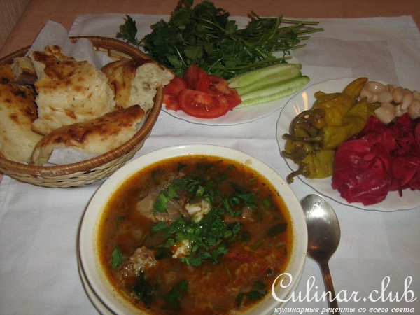 Суп-харчо(вариант)