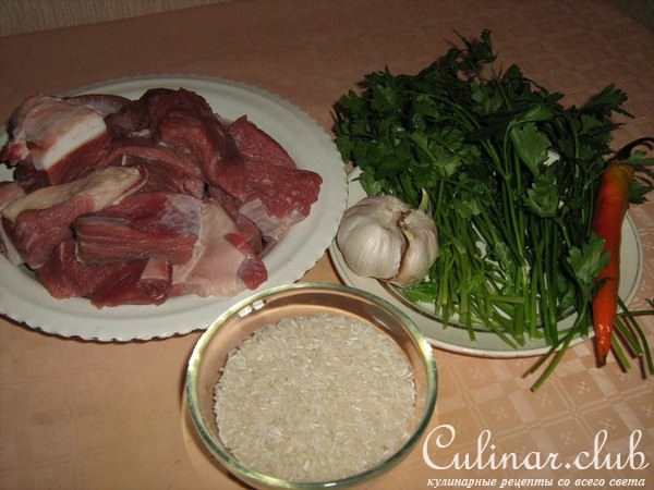 Суп-харчо(вариант)