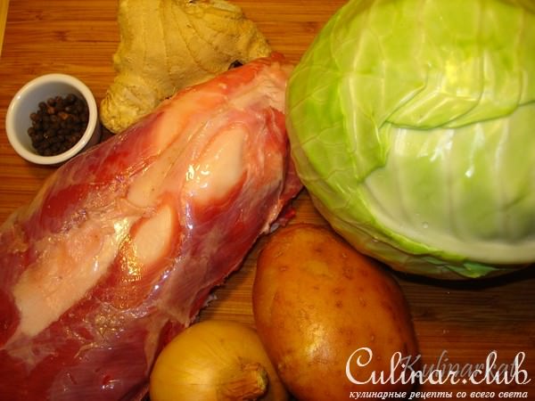 Кааликлимписоппа (Капустный суп с клецками)