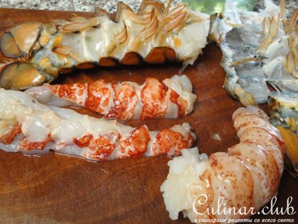 Кремовый Суп с Хвостами Омаров и Гребешками ! ! !