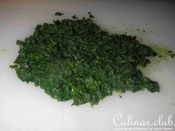 Картофельный суп с фрикадельками и шпинатом