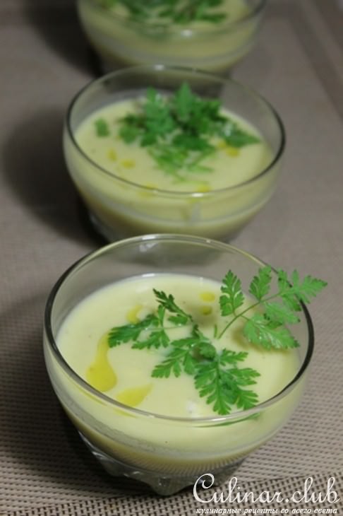 Нежный суп Вишуаз с картофелем