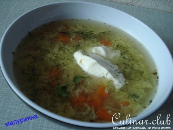 Суп " Метелица "