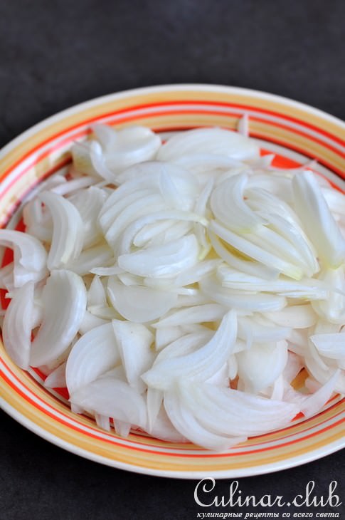 Французский луковый суп с коньяком