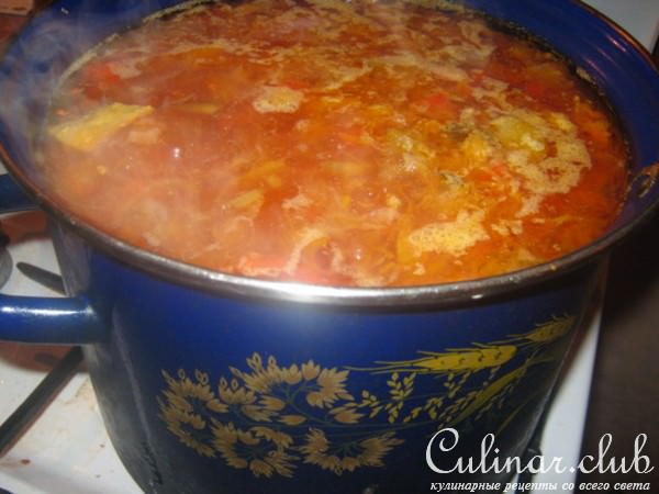 Борщ с баклажанами(да-да,с баклажанами!)