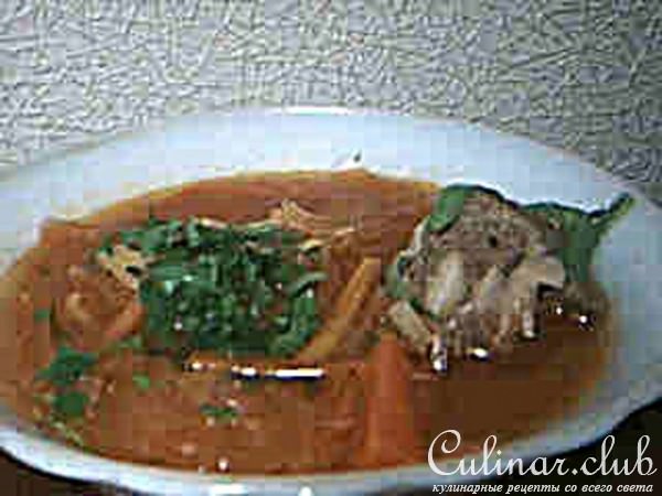 Русские щи с капустой