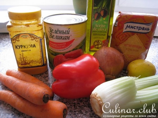 Суп из красной чечевицы