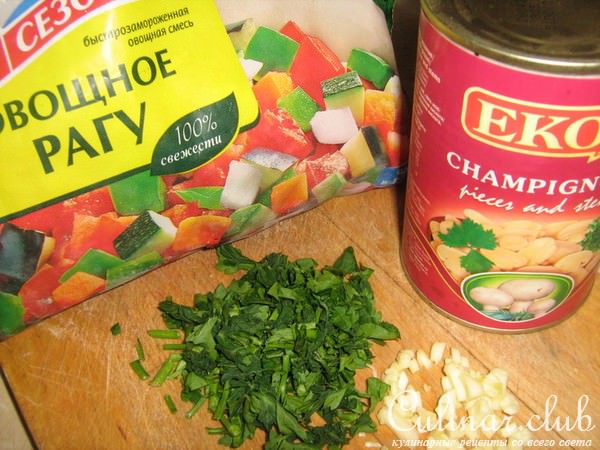 Постный супчик с пшеном и грибами.