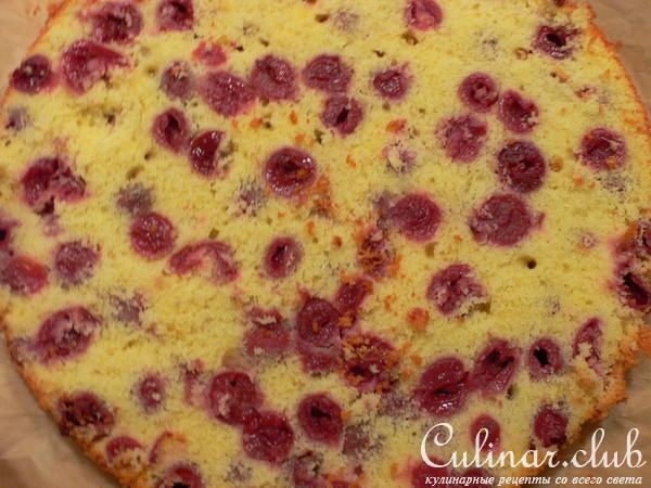 Торт песочный с маковым кремом