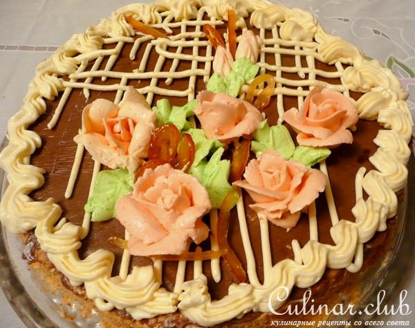 Торт КИЕВСКИЙ(мой вариант)