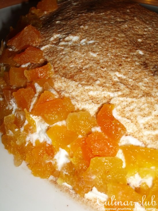Швейцарский морковный торт