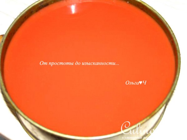 Шоколадный кокосово-томатный торт
