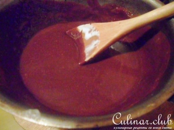 Шоколадный торт/кекс с изюмом "Ура!!! Каникулы"