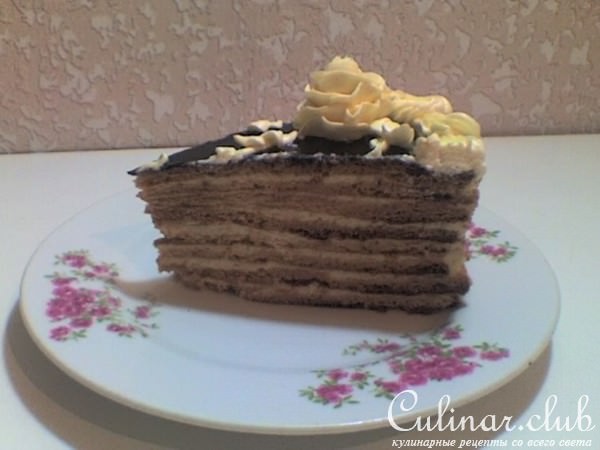 торт МЕДОК С РОЗАМИ