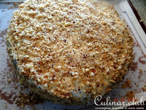 Воздушный тортик на скорую руку (мультиварка)