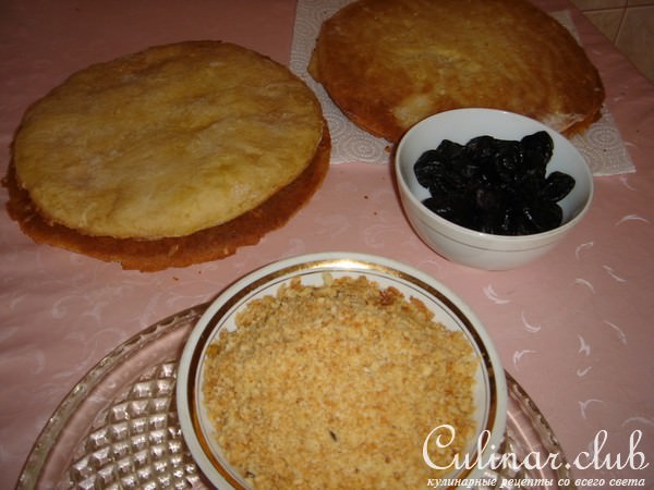 Заварной медовый торт