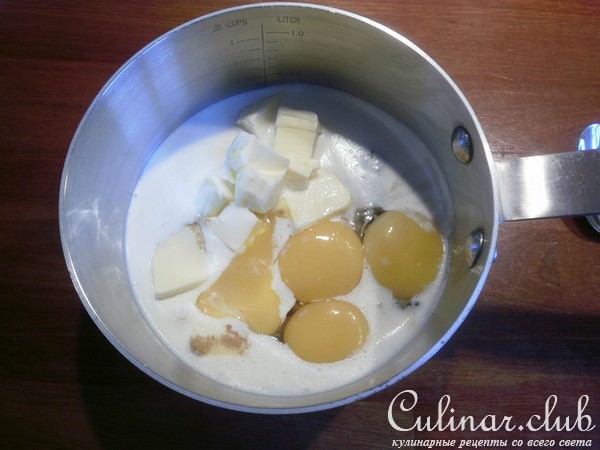 Тарт с карамелью и орехами пекан