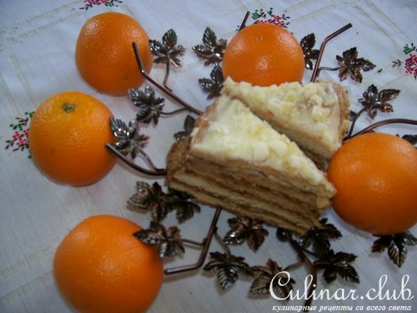 Торт медовый самый вкусный(ну оочень захотелось показать всем)