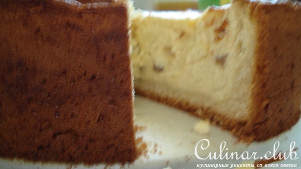 Немецкий творожный торт "Для взрослых" ("Ksetorte mit Eierlikr")