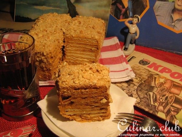 Торт из печенья и….из нашего детства )))))