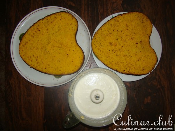 Торт с морковкой и лимонным кремом(вариант)