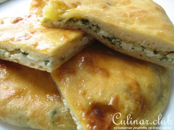 ПИРОГИ с сыром и шпинатом
