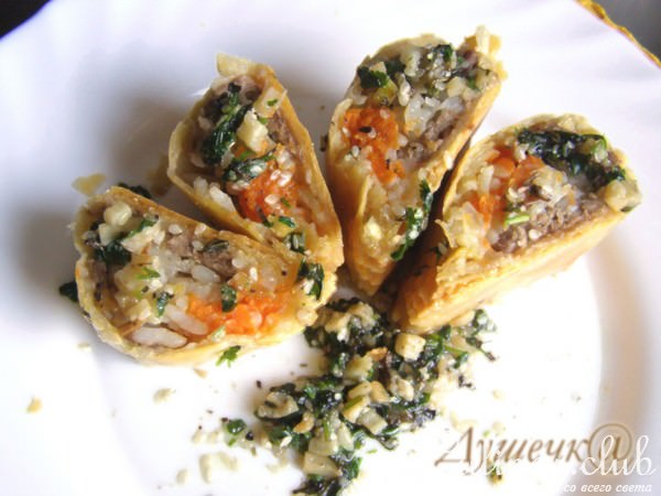 Мясной рулет