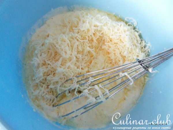 Сметанные вафли с сыром