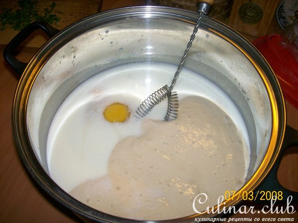 Блины манные